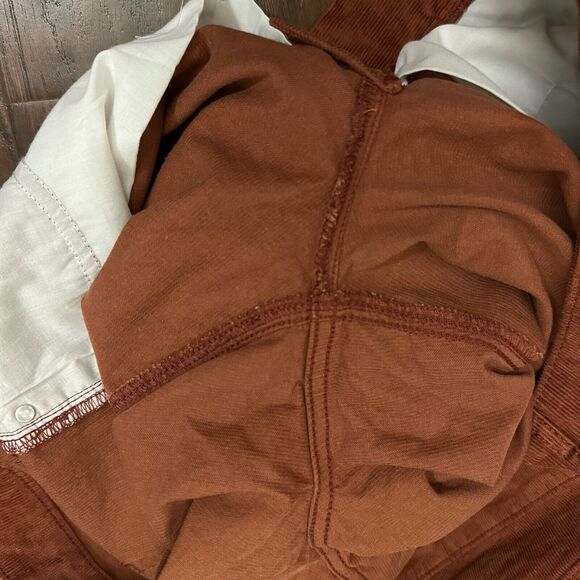 OLD NAVY Kicker Boot-Cut Pants Brown Corduroy Extra High Rise NWT - Picture 8 of 14